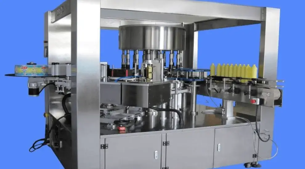 BOPP Labeling Machine for drinks and oil bottle label application – SurplusPack